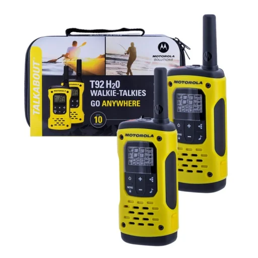 Motorola Talkabout T92 H2O dvojitý balíček vysielačiek - 1