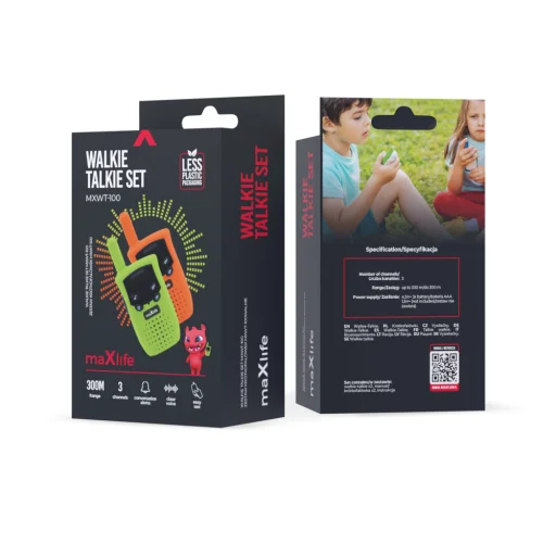 Maxlife MXWT-100 adóvevő szett narancs - zöld - 3