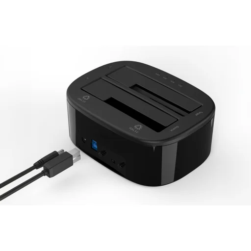 Orico HDD Dokkoló Állomás 3.5 Inch Két Rekeszes USB-A 3.0 - 4