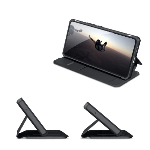 Dux Ducis Skin X fliptok Samsung Galaxy A73 fekete tok - 8