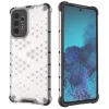 Honeycomb páncélozott tok gél kerettel Samsung Galaxy A73 kék tok thumbnail