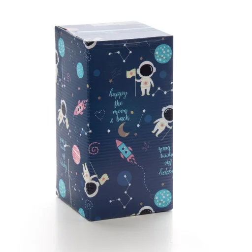 Hold asztali lámpa / párásító, ART DECO ülő ŰRHAJÓS (5-ös modell) AFSH - 6