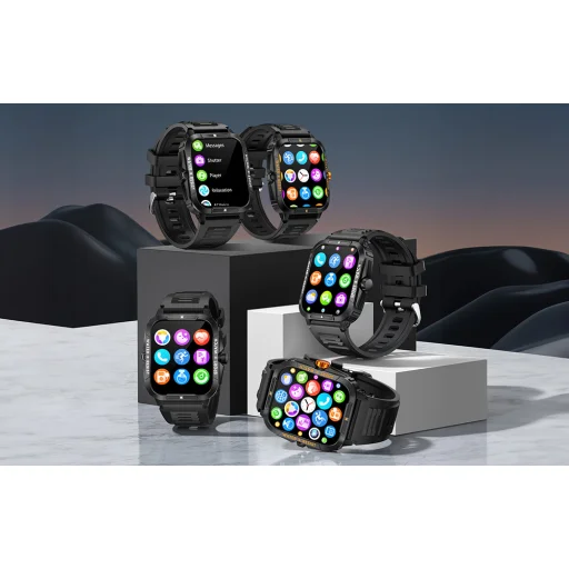 Colmi P76 okosóra (fekete és narancs) - 10