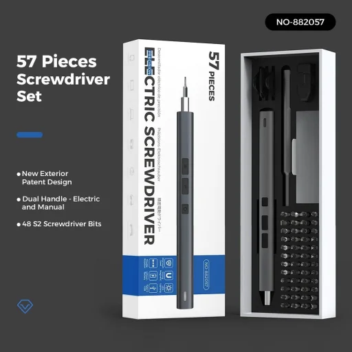 UF-TOOLS - Elektromos csavarhúzó készlet 57in1 - 2