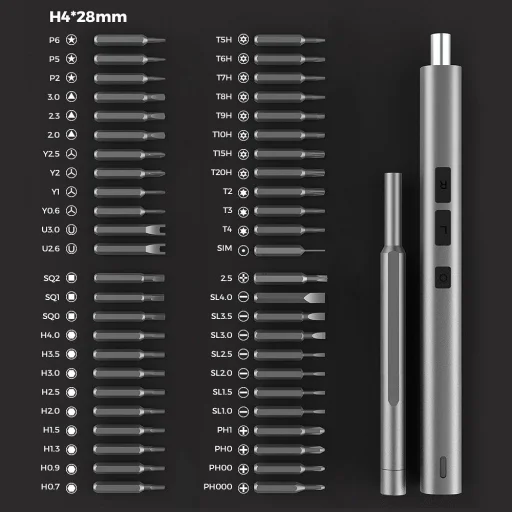 UF-TOOLS - Elektromos csavarhúzó készlet 57in1 - 5