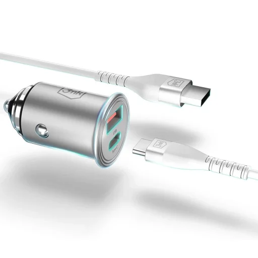 Tartozékok - 3mk Hyper autós töltő 45W - 2