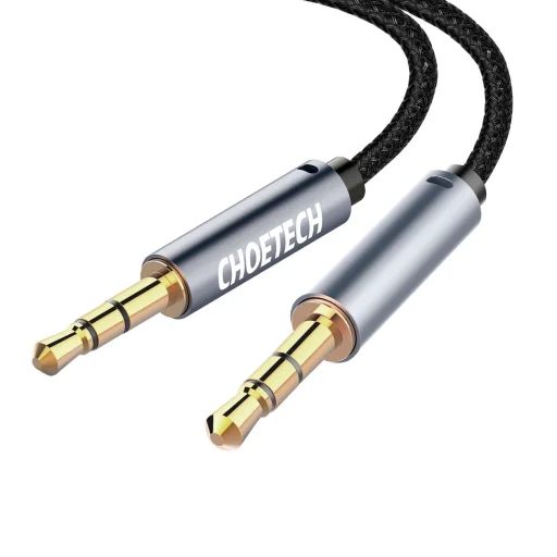 Choetech AUX002 kábel mini jack 3.5mm (férfi) / mini jack 3.5mm (férfi) 1.2m - fekete - 2