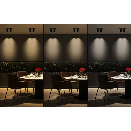 Yeelight YLDDL-0084-B Szpotlámpa, kétizzós (fekete) Tok - 7