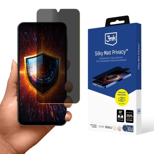 3mk Silky Matt Privacy Samsung Galaxy A26 5G üvegfólia - 1