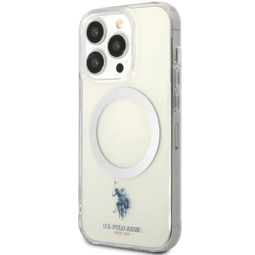 US Polo USHMP15LUCIT iPhone 15 Pro 6.1" átlátszó MagSafe Collection tok - 2