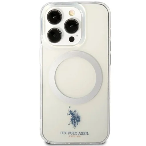 US Polo USHMP15LUCIT iPhone 15 Pro 6.1" átlátszó MagSafe Collection tok - 3