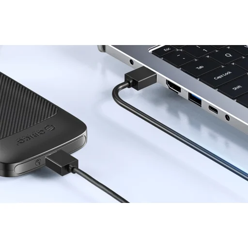 Orico 2.5" Merevlemez ház 5Gbps 2020U3-V1-BK-EP-IP - 3