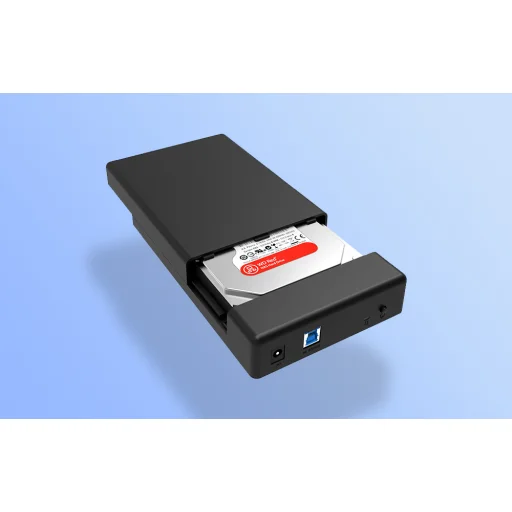Orico 3588 HDD/SSD ház 3.5", 5Gbps, USB-A - USB-B (fekete) - 3