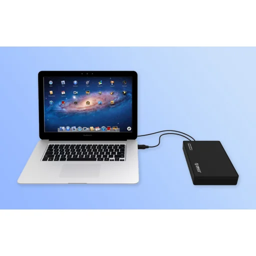 Orico 3588 HDD/SSD ház 3.5", 5Gbps, USB-A - USB-B (fekete) - 6