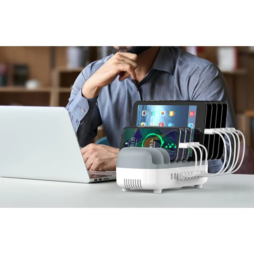 Orico Töltőállomás x10 - fekete - 5