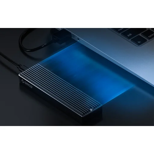 Orico NVME M.2 10 Gbps HDD/SSD ház - fekete - 5