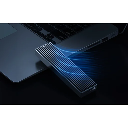 Orico NVME M.2 10 Gbps HDD/SSD ház - fekete - 6