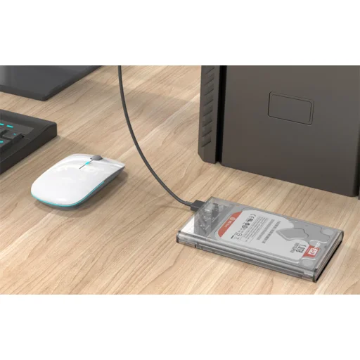 Orico 2.5" Merevlemez Ház 5Gbps 2139U3-CR-EP-IP - 3