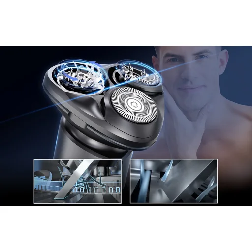 Elektromos borotva 3D Kensen 06-KTXD32-0GA - 7