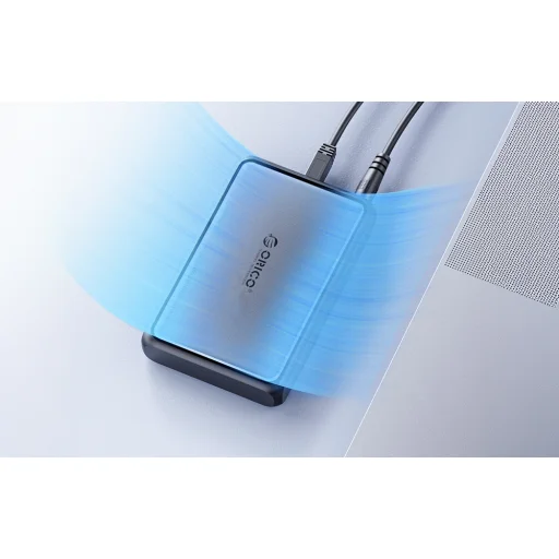 Orico HDD/SSD 3,5" külső ház 5Gbps DDL35-U3-BK-BP-IP - 3