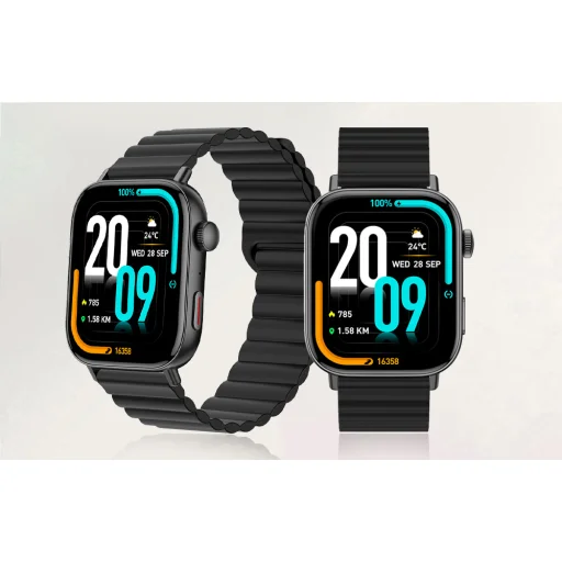 Okosóra Szíj Colmi Mágneses Karkötő (Fekete) - 4