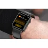 BlitzWolf BW-HL6 fekete bőrszíjas okosóra thumbnail