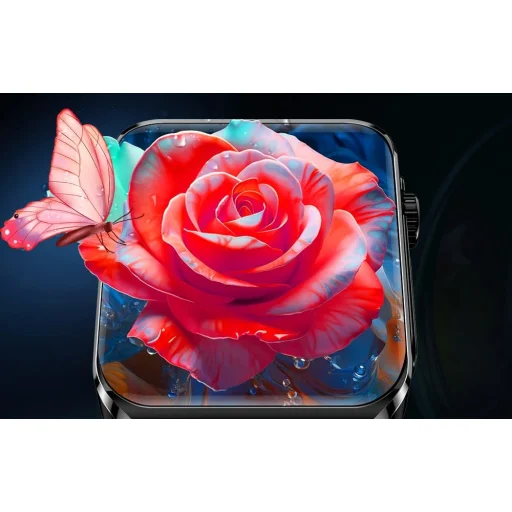 BlitzWolf BW-HL6 fekete bőrszíjas okosóra - 4