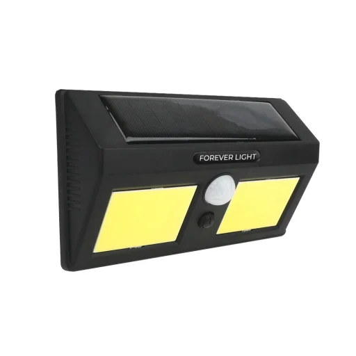 SUNARI Napelemes Lámpa LED FLS-18 COB PIR 3W 200lm 800mAh Li-Ion Örök Fény - 3