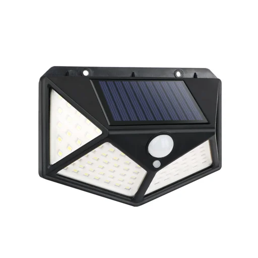 SUNARI Napelemes Lámpa LED FLS-65 100SMD PIR 6W 480lm 6000K 1200mAh Li-Ion Örök Fény - 3