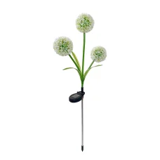 SUNARI Napelemes Lámpa LED FLS-95 Díszhagyma 3000K 600mAh Li-Ion Örök Fény