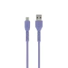 Maxlife MXUC-04 kábel USB - USB-C 1,0 m 3A ibolya - 2