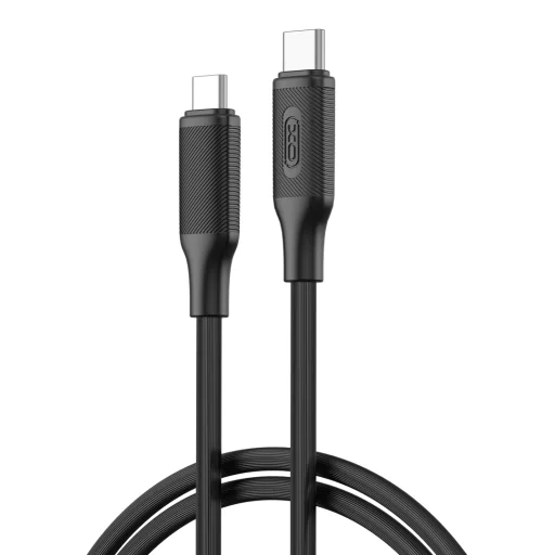 XO kábel NB-Q265B PD USB-C - USB-C 1,0m 60W fekete - 1