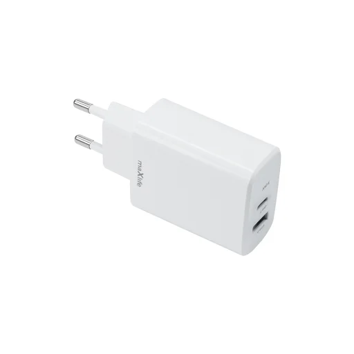 Maxlife MXTC-10-30AC PD QC töltő 1x USB-C 1x USB 30W fehér - 2