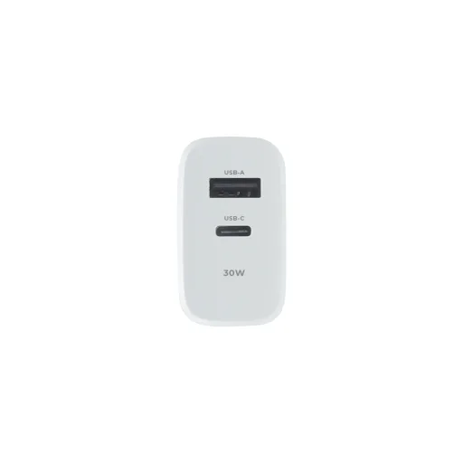 Maxlife MXTC-10-30AC PD QC töltő 1x USB-C 1x USB 30W fehér - 3
