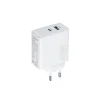 Maxlife MXTC-07-45AC PD QC töltő 1x USB-C 1x USB 45W fehér thumbnail