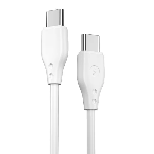 WIWU kábel Pioneer Wi-C002 USB-C - USB-C 67W fehér - 3
