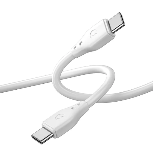 WIWU kábel Pioneer Wi-C002 USB-C - USB-C 67W fehér - 5