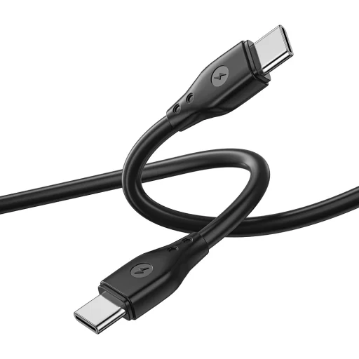 WIWU kábel Pioneer Wi-C002 USB-C - USB-C 67W fekete - 5