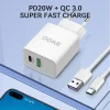 BWOO 18W fali töltő BO-CDA117 USB-C, USB-A thumbnail