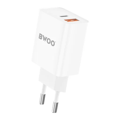 BWOO 18W fali töltő BO-CDA117 USB-C, USB-A - 1