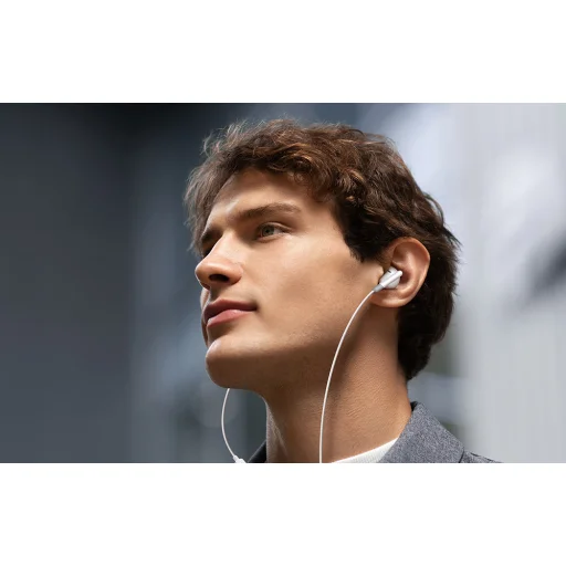 Joyroom Vezetékes In-Ear Fülhallgató Távirányítóval és Mikrofonnal, 3.5mm Jack, Szürke EU (JR-EW01) - 2