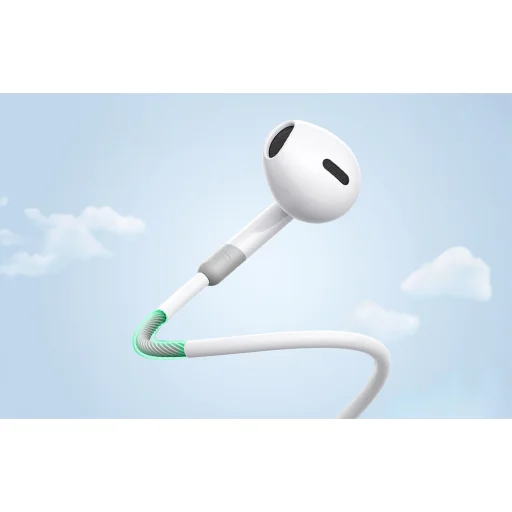 Joyroom Vezetékes In-Ear Fülhallgató Távirányítóval és Mikrofonnal, 3.5mm Jack, Szürke EU (JR-EW01) - 4