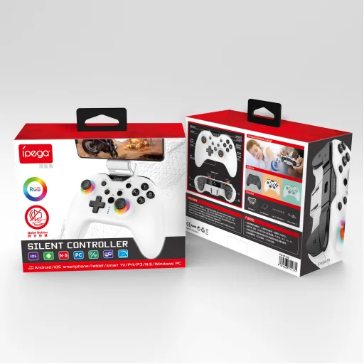 iPega 9111B Bluetooth RGB Gamepad Android/iOS/PS3/PS4/PC/N-Switch konzol kiegészítő - 5