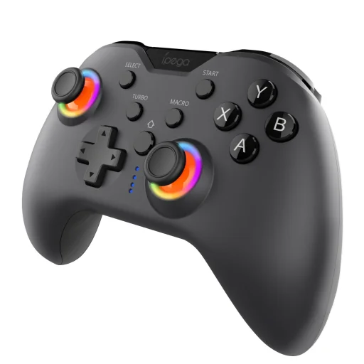 iPega 9111C Bluetooth RGB Gamepad Android/iOS/PS3/PS4/PC/N-Switch Fekete - 2