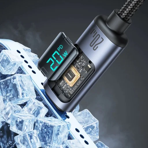 Joyroom S-CL020A16 Lightning - USB-C PD kábel 20W 480Mb/s 1.2m - fekete - 2