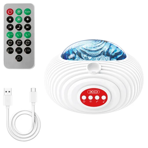 XO projektor LED YH12 csillag és galaxis hangszóróval - 2