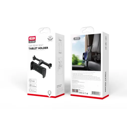 XO autós tabket tartó C93 fekete hátsó üléshez - 2
