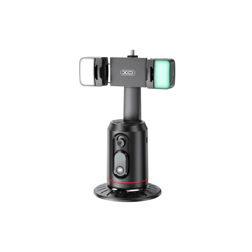 XO állvány 360 SS16 arckövetéssel és fénnyel fekete - 1