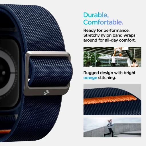 Spigen Lite Fit „pro” Apple Watch 10/11 (46 Mm) Navy Blue - 13