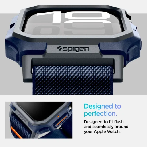 Spigen Lite Fit „pro” Apple Watch 10/11 (46 Mm) Navy Blue - 14
